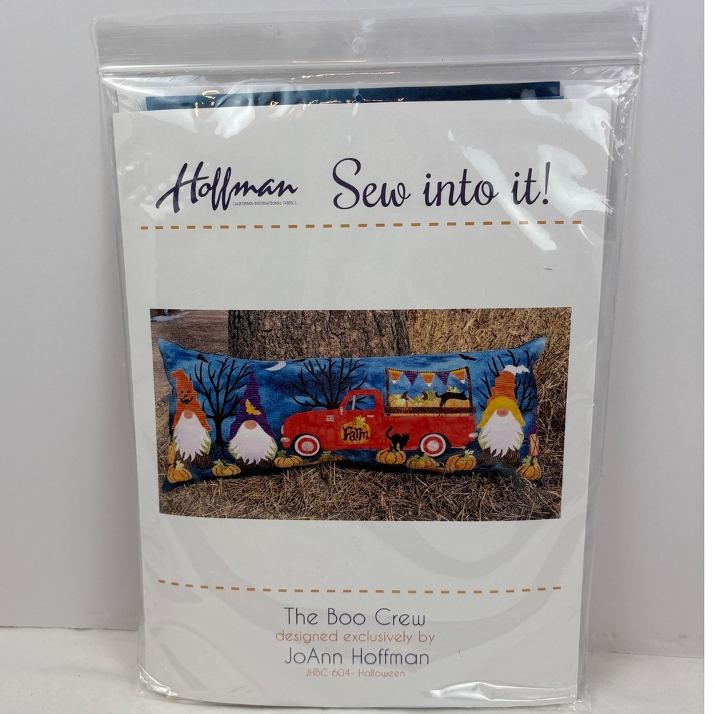 Hoffman Sew Into It The Boo Crew Laser Cut Pillow Kit JoAnn Hoffman Halloween
